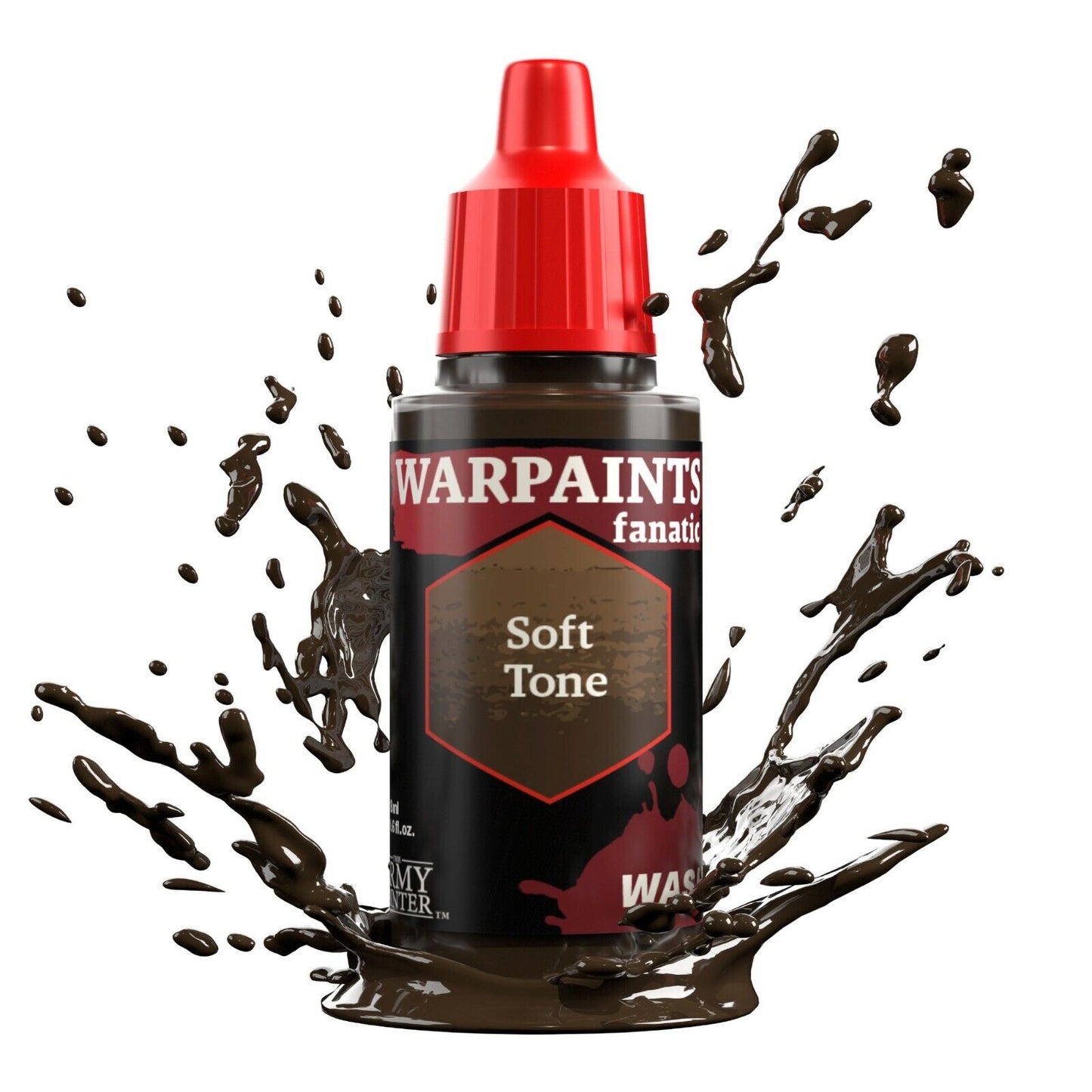 Soft Tone Paint - Warpaints Fanatic Wash 18ml - The Army Painter