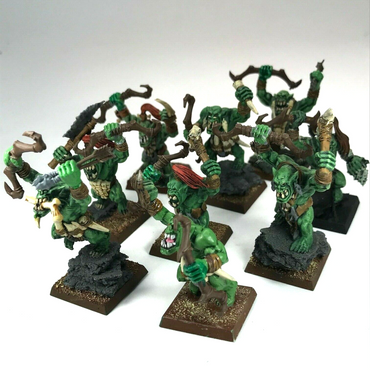 Savage Orc Archers Orc Goblins - Painted - Warhammer Fantasy C2440