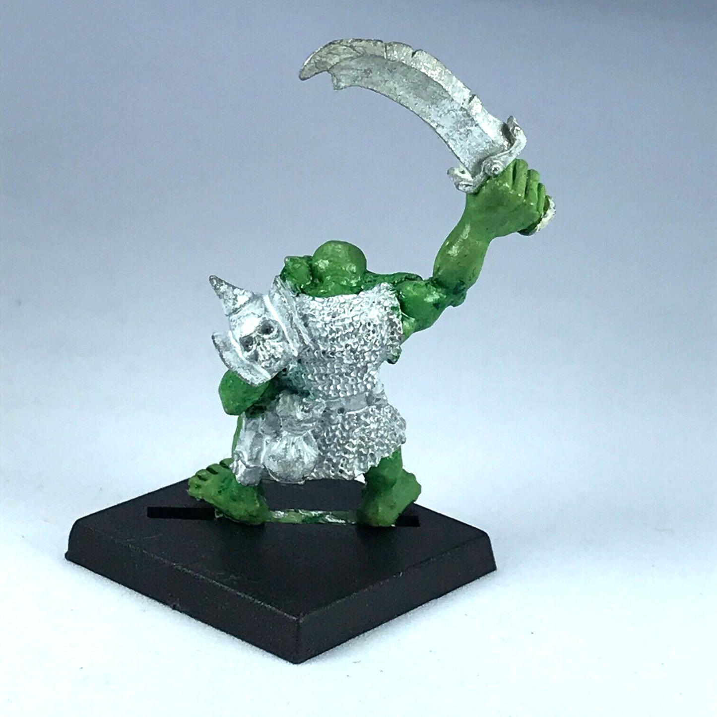 Classic Armoured Orc Warrior Dated 1992 Orcs Goblins - Warhammer Fantasy X13171