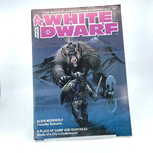 White Dwarf 62 Magazine Games Workshop Warhammer Fantasy 40,000 40K M390