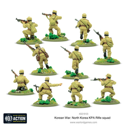 North Korean KPA Rifle Squad - Brand New - Warlord Games Bolt Action Miniatures