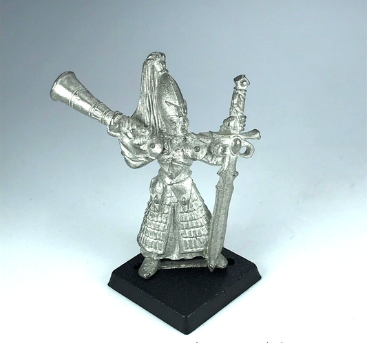 Classic Metal Swordmaster Musician High Elves Elf - Warhammer Fantasy X2944