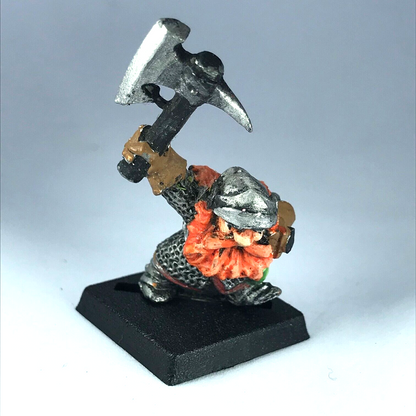 Classic Dwarf Armoured Warrior - Warhammer Citadel Marauder Fantasy X8530