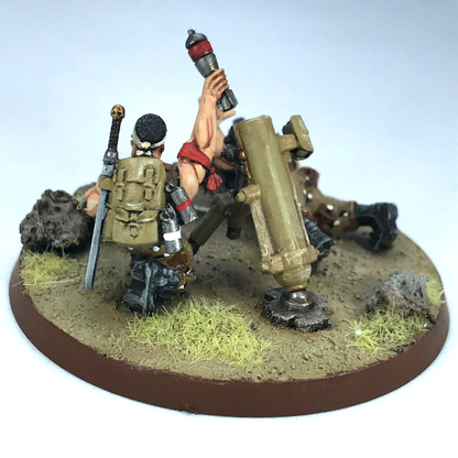 Catachan Mortar Team Imperial Guard - Painted - Warhammer 40K GW C881