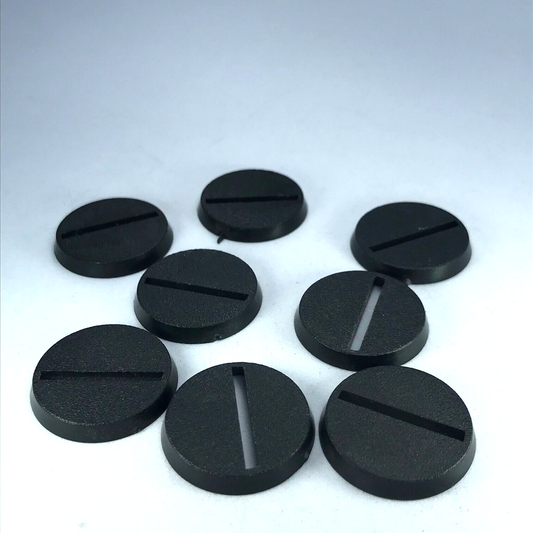 X8 Original GW 2003 25mm Round Bases Slotta - Warhammer 40K / LOTR X9080