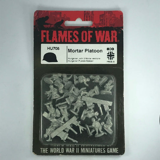 Metal Axis Hungarian Mortar Platoon WW2 - Flames of War C1531