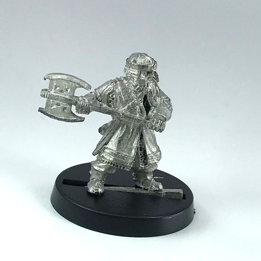 Gimli Dwarf Hero LOTR Warhammer / Lord of the Rings Metal Games Workshop X8514