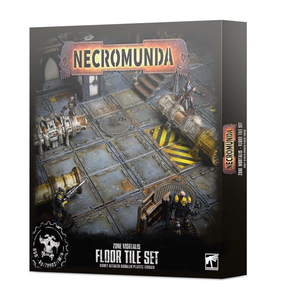 Floor Tile Set - Zone Mortalis Terrain - Brand New - Necromunda Games Workshop
