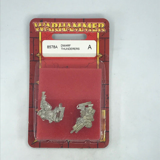 Metal Dwarf Thunderer Riflemen Blister - Warhammer Fantasy C1605