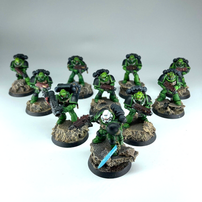 Salamaders Tactical Squad Space Marines - Painted - Warhammer 40K C1892