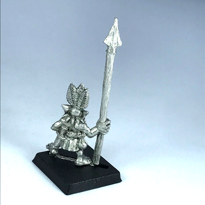 Forest Goblin with Spear Dated 1992 Orcs & Goblins - Warhammer Fantasy X13367