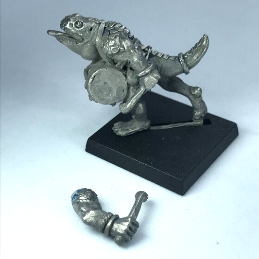 Metal Classic Saurus Musician Command Lizardmen - Warhammer Fantasy X10534