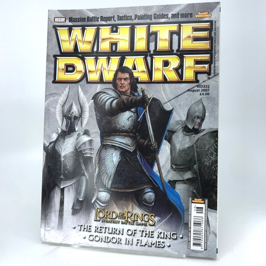 White Dwarf 332 Magazine Games Workshop Warhammer Fantasy 40,000 40K M309