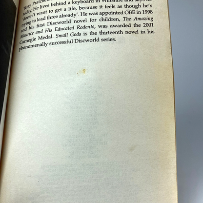 Small Gods - Discworld Terry Pratchett - 1992 - Corgi 2nd Printing M1790