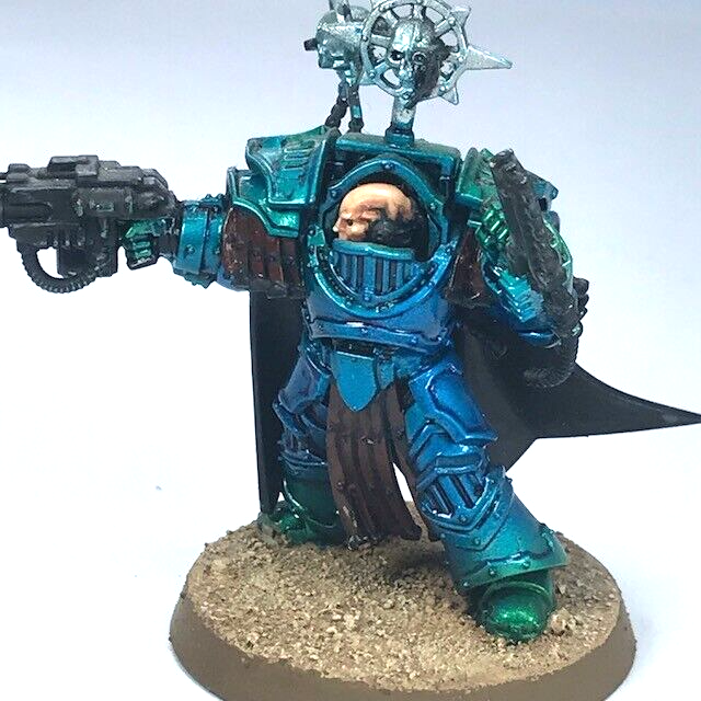 Alpha Legion Cataphractii Praetor Horus Heresy - Painted - Warhammer 30K C3974