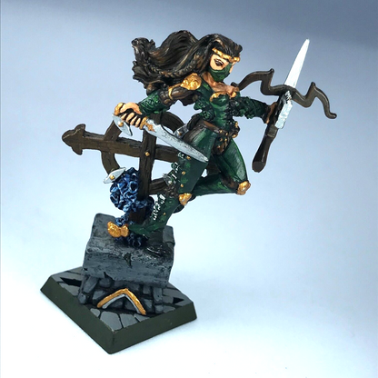 Classic Metal Character Ideal for Dark Elf Elves - Painted & Based X13350