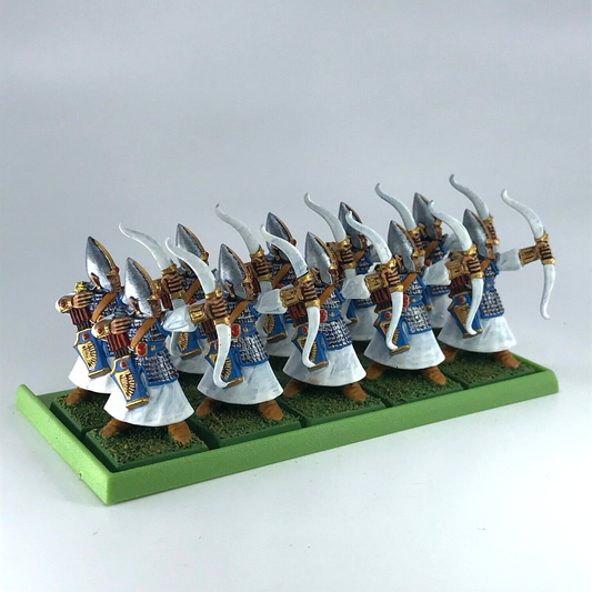 Classic High Elves Archer Regiment & Tray - Painted - Warhammer Fantasy 2