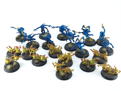 Blue Horrors of Tzeentch Chaos - Warhammer Age of Sigmar Painted C2339