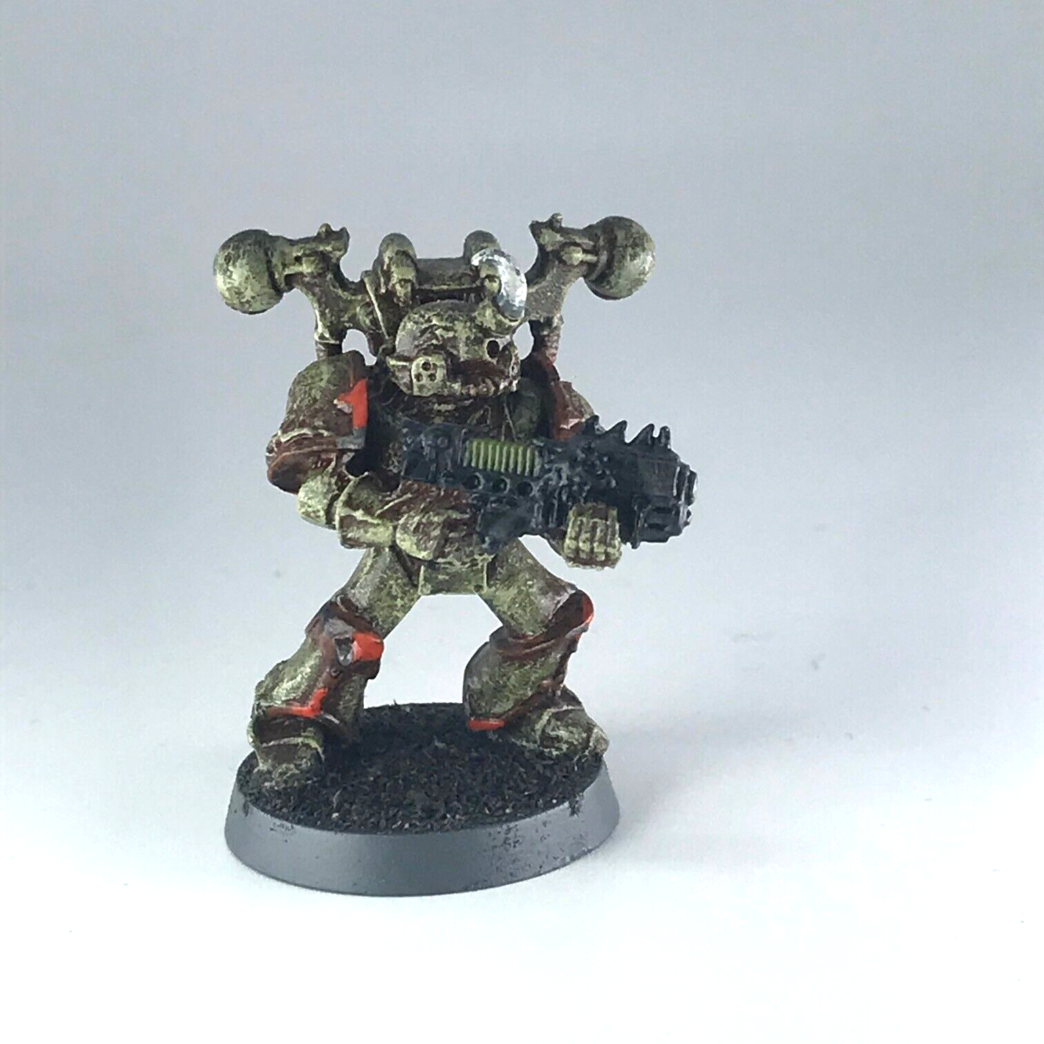 Plague marine with plasma gun chaos space marines - warhammer 40k classic x5438