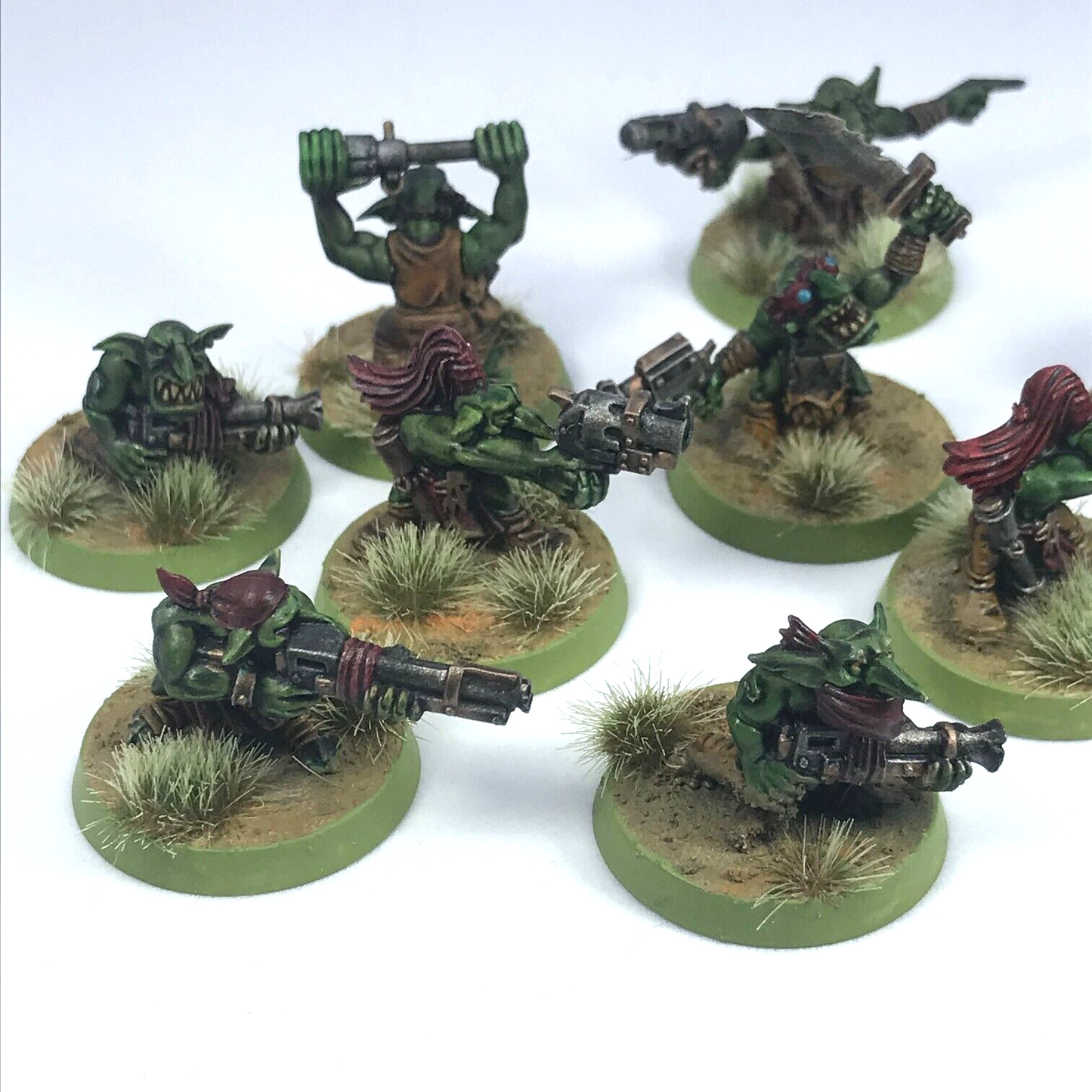Space Ork Gretchin Squad - Painted - Warhammer 40K C2671
