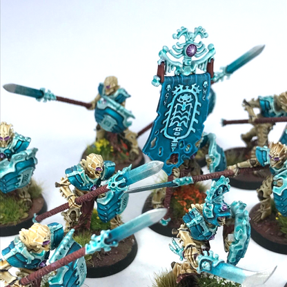 Mortek Guard Ossiarch Bonereapers - Painted - Warhammer Age of Sigmar C3729