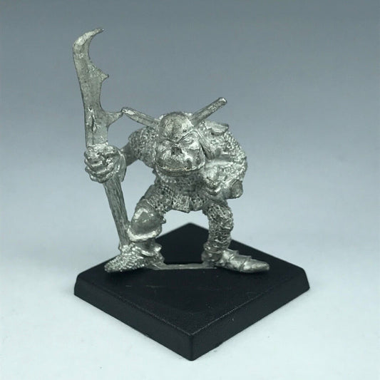 Metal Classic Orc with Spear Warrior Orcs Goblins - Warhammer Fantasy X4771