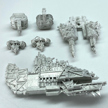 Ork Terror Ship - Battlefleet Gothic Warhammer Games Workshop Metal X5341