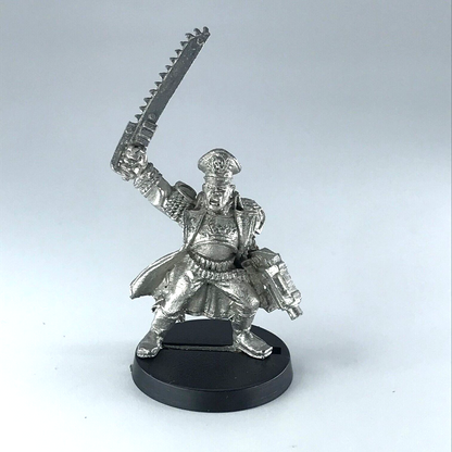 Imperial Guard Mordian Iron Guard Lieutenant Officer - Warhammer 40K Metal X3924