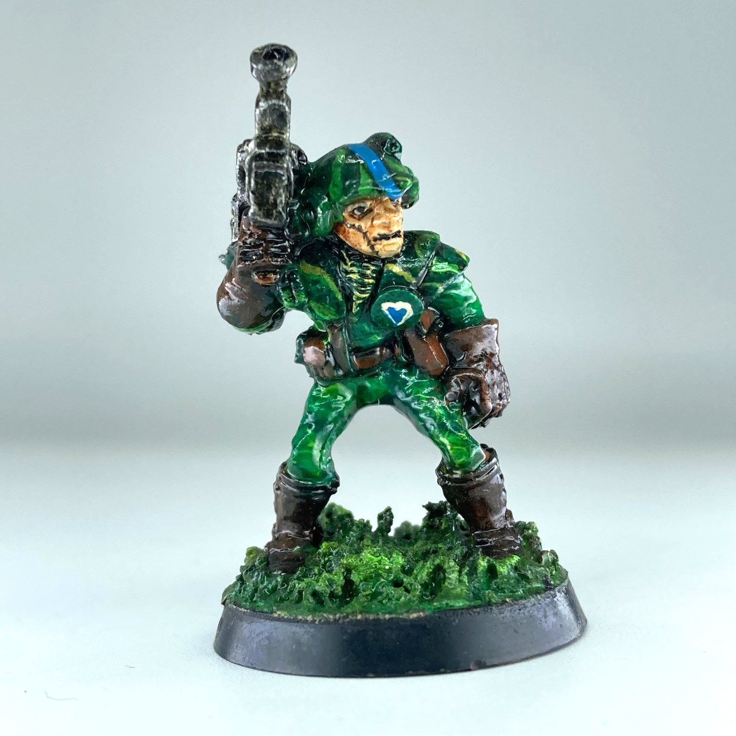 Imperial guardsmen - 1987 rogue trader - warhammer 40k classic metal x17257
