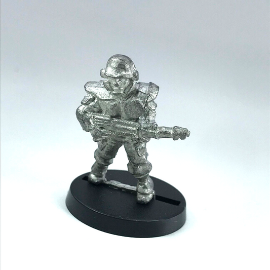 Imperial Army Trooper Powell Rogue Trader Dated 1987 Warhammer 40K X1753