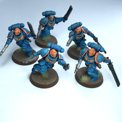 Space Marine Assault Intercessors - Painted - Warhammer 40K C3351