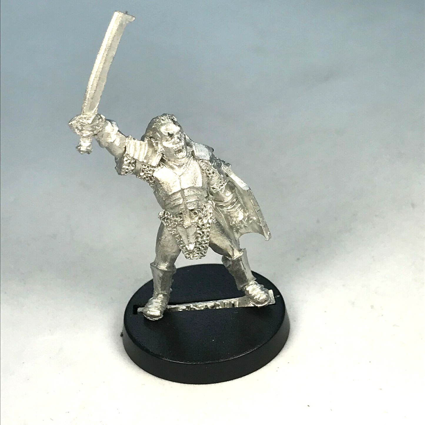 Metal Uruk Hai Captain Command - LOTR Warhammer / Lord of the Rings X542