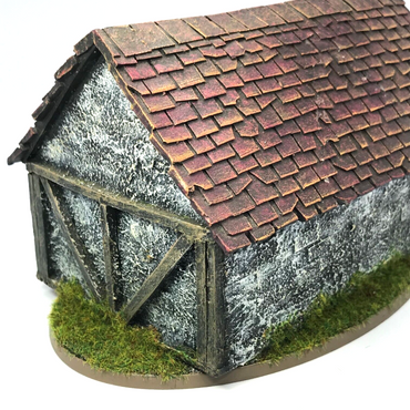 Village Scenery Building - Painted - Ideal for Warhammer Fantasy / Age of Sigmar