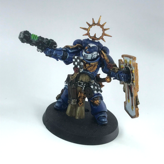 Lieutenant with Storm Shield Ultramarines Space Marines - Warhammer 40K X6128