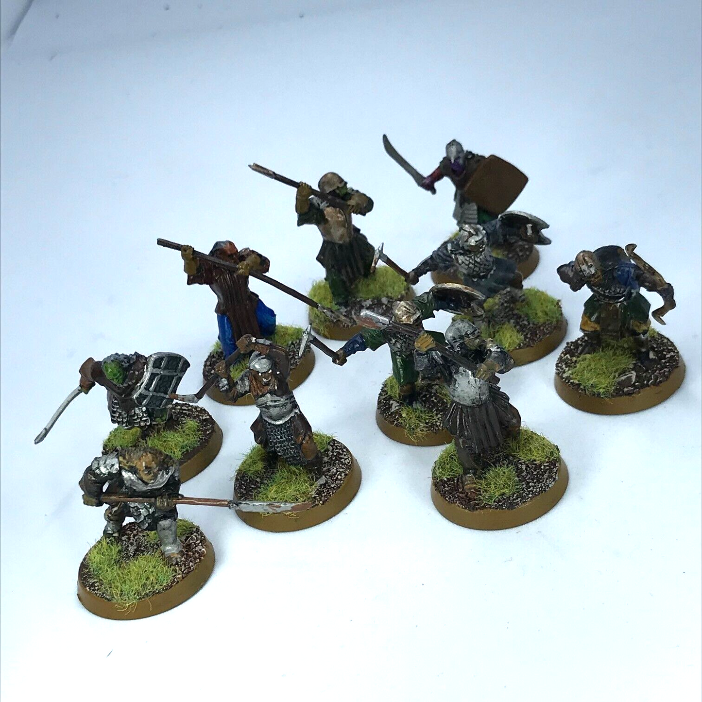 Mordor Orc Warriors - Painted - LOTR / Warhammer / Lord of the Rings C1914