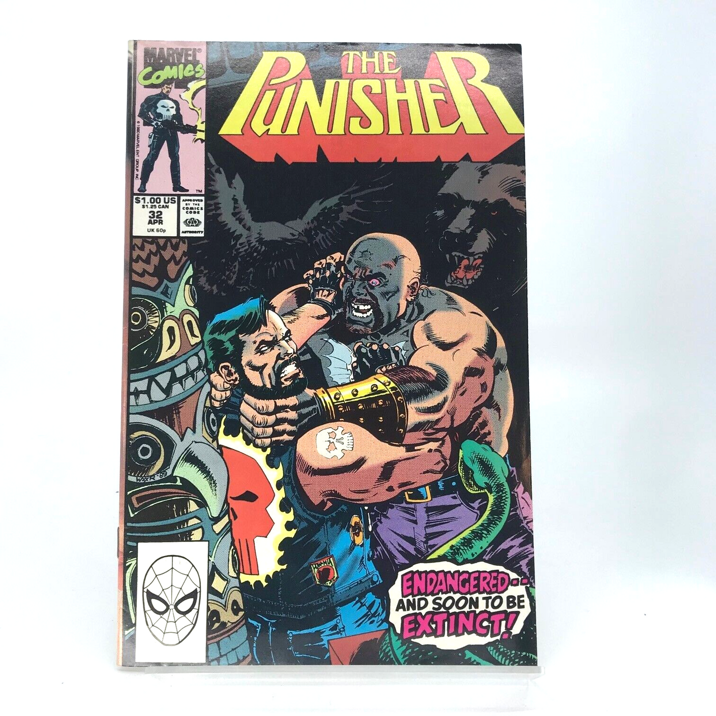 The Punisher Issue 32 Original Vintage Comic - Marvel Comics D31