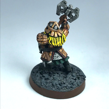 Metal Dwarf Khazad Guard LOTR - Painted - Warhammer / Lord of the Rings X11367