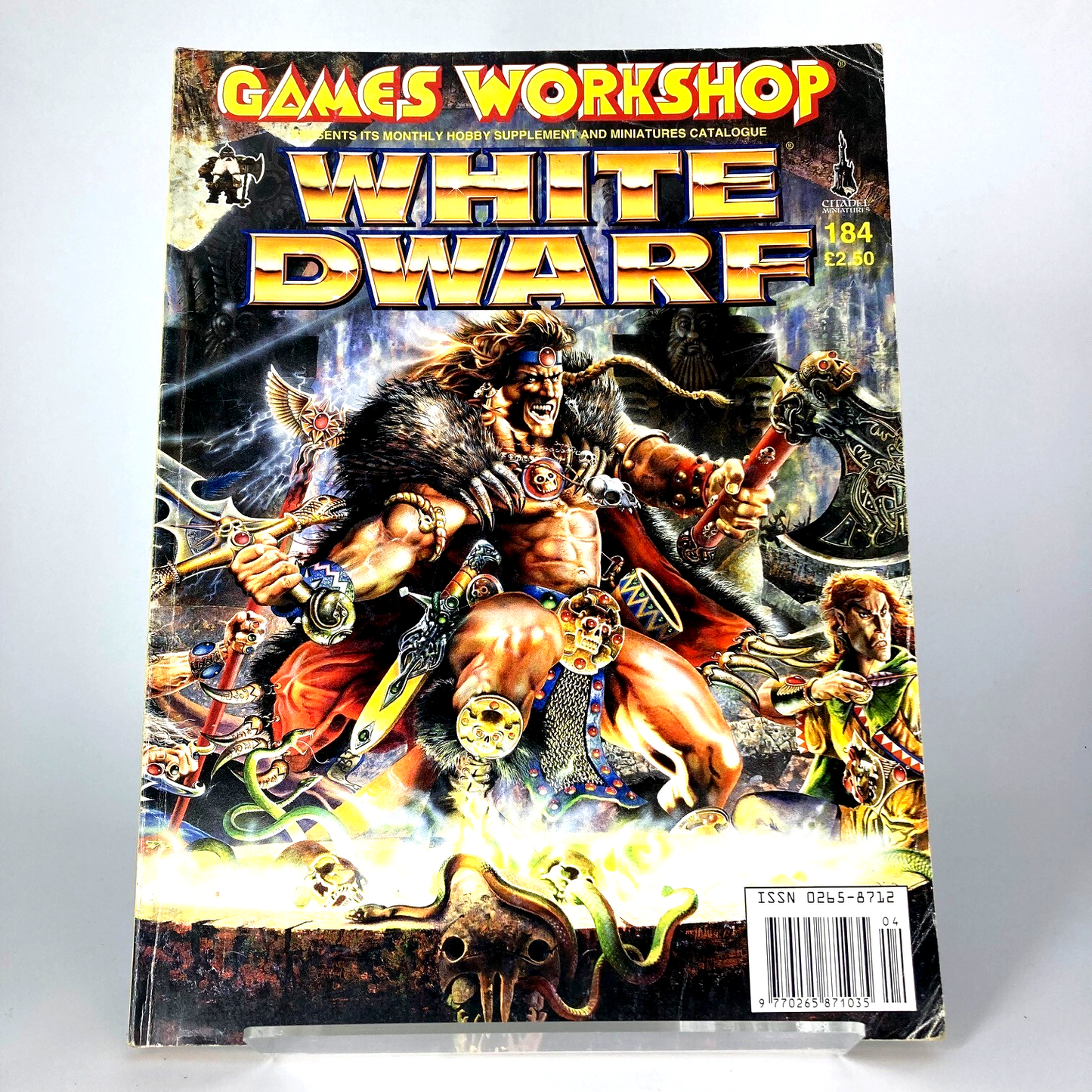 White Dwarf 184 Magazine Games Workshop Warhammer Fantasy 40,000 40K M1526
