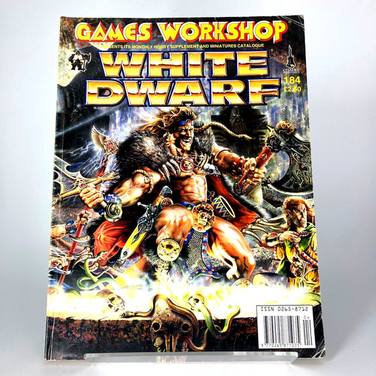 White Dwarf 184 Magazine Games Workshop Warhammer Fantasy 40,000 40K M1526