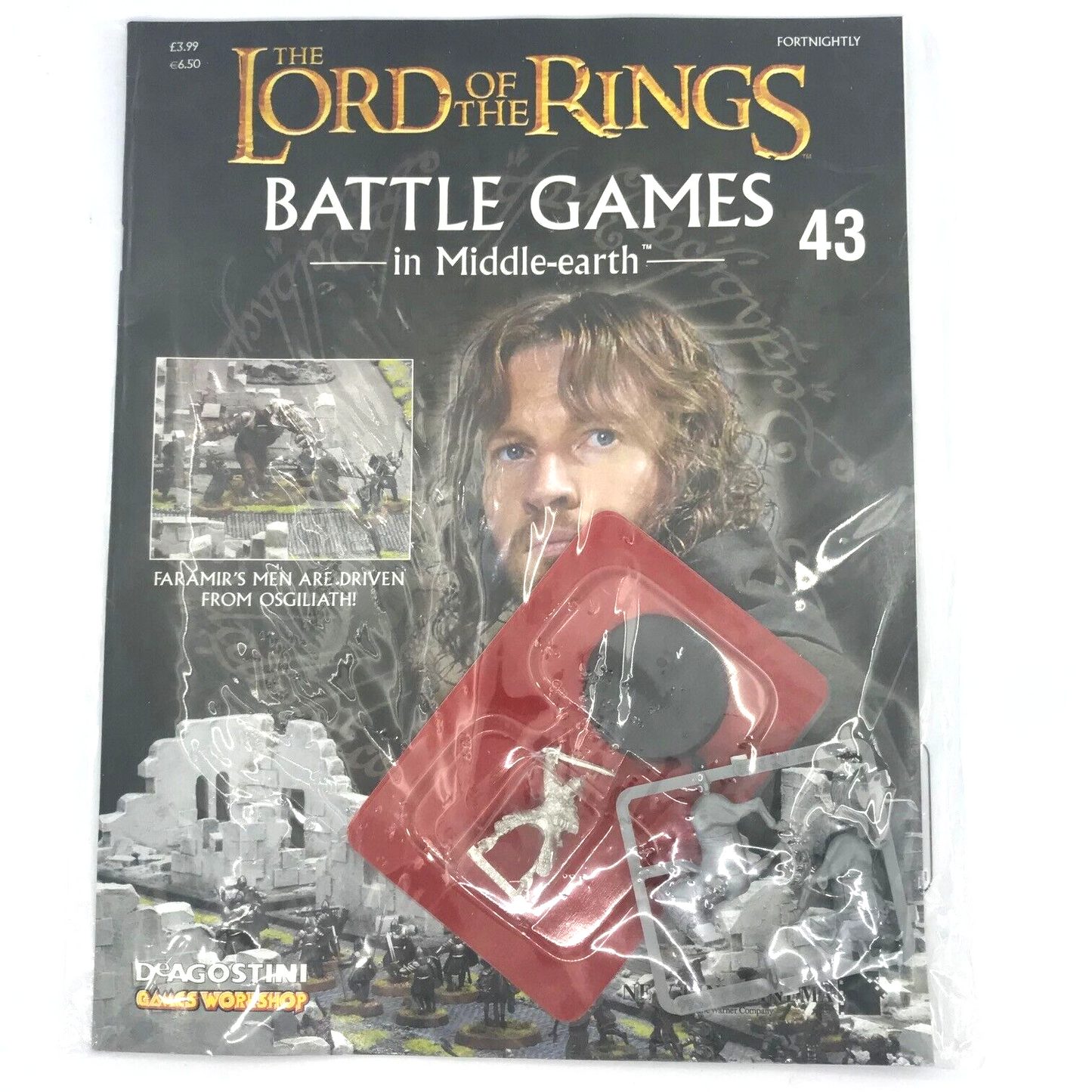 LOTR Magazine 43 - Faramir Minas Tirith - LOTR Warhammer Lord of the Rings W88