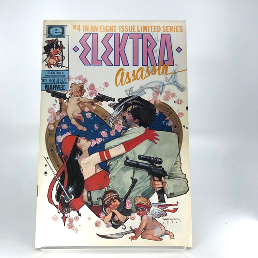 Elektra Assassin Issue 4 Original Vintage Comic - Marvel Comics D90