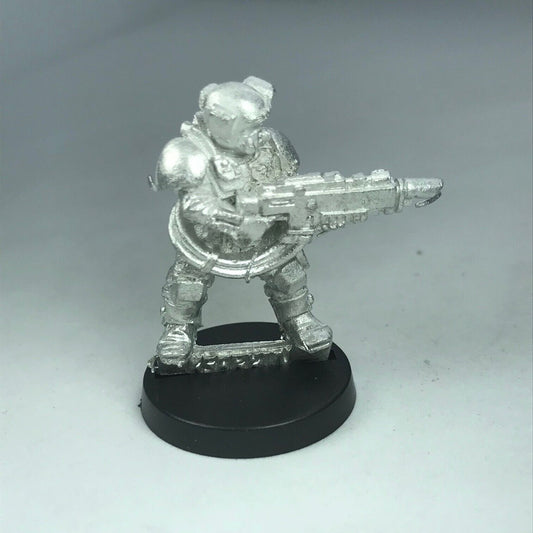 Metal Imperial Guard Kasrkin Stormtrooper Rifleman - Warhammer 40K X1654