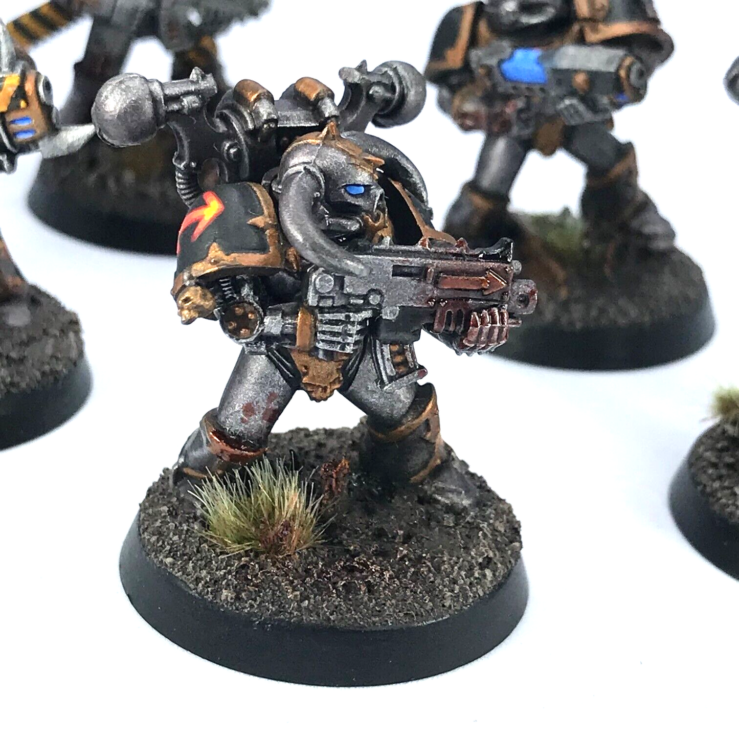 Iron Warriors Tactical Squad Space Marines - Painted - Warhammer 40K GW C3894