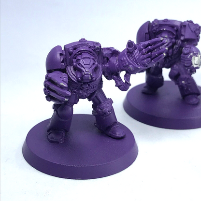 Space Marines Terminator Squad Rogue Trader - Warhammer 40K - Mostly Metal C4894