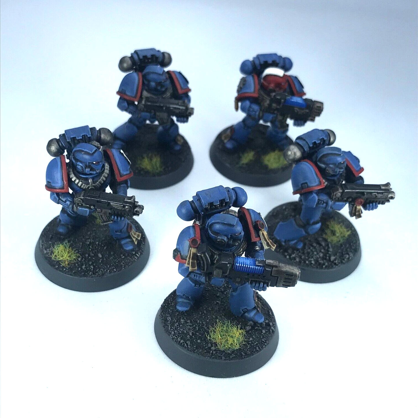 Classic Ultramarines Tactical Squad Space Marines Painted - Warhammer 40K C1336