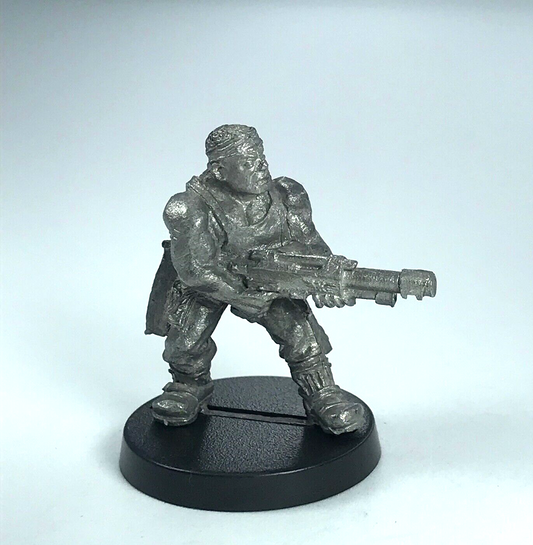 Catachan Heavy Bolter Loader Imperial Guard - Classic Metal Warhammer 40K X1504