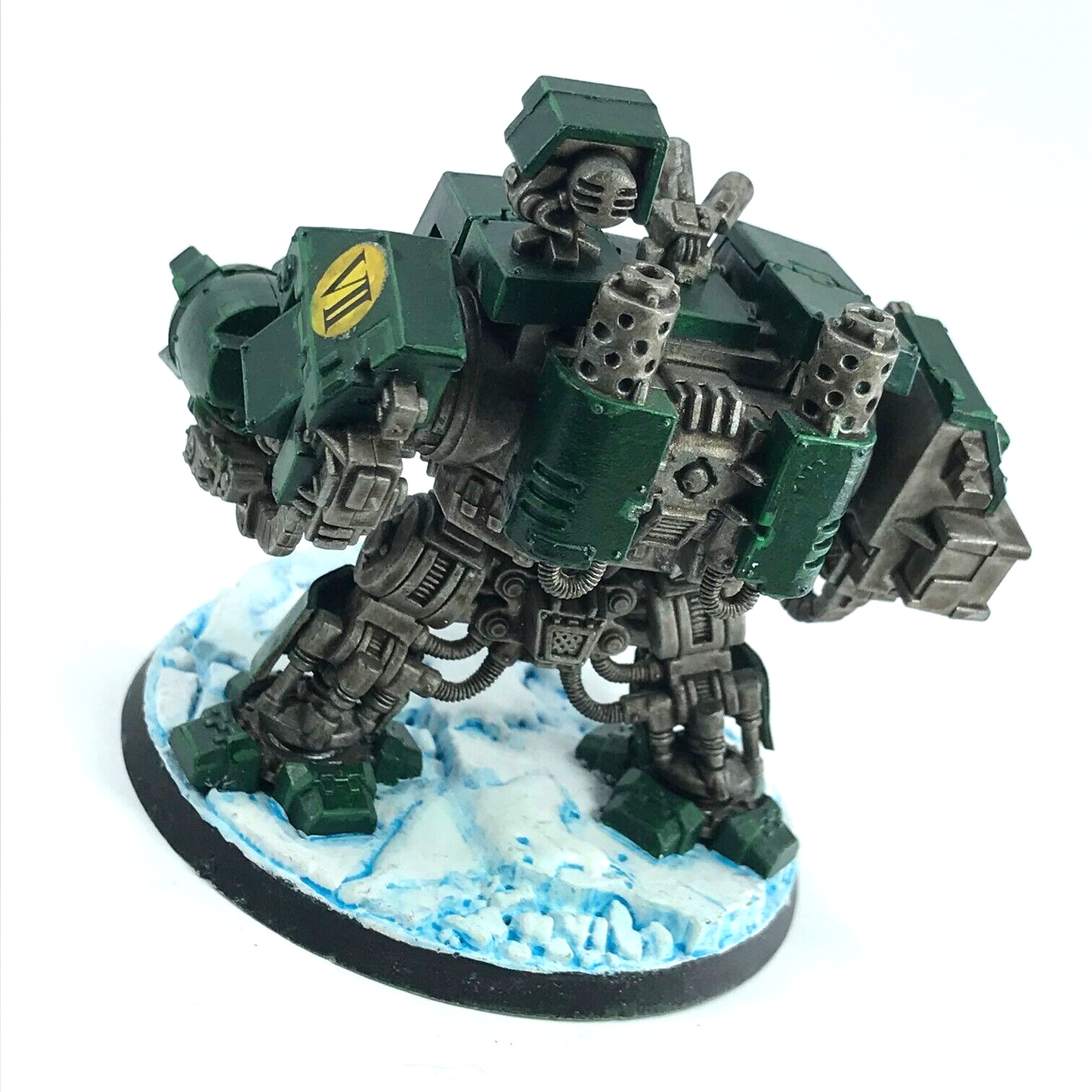 Dark Angels Dreadnought Space Marines Painted Warhammer 40K Games Workshop C3899