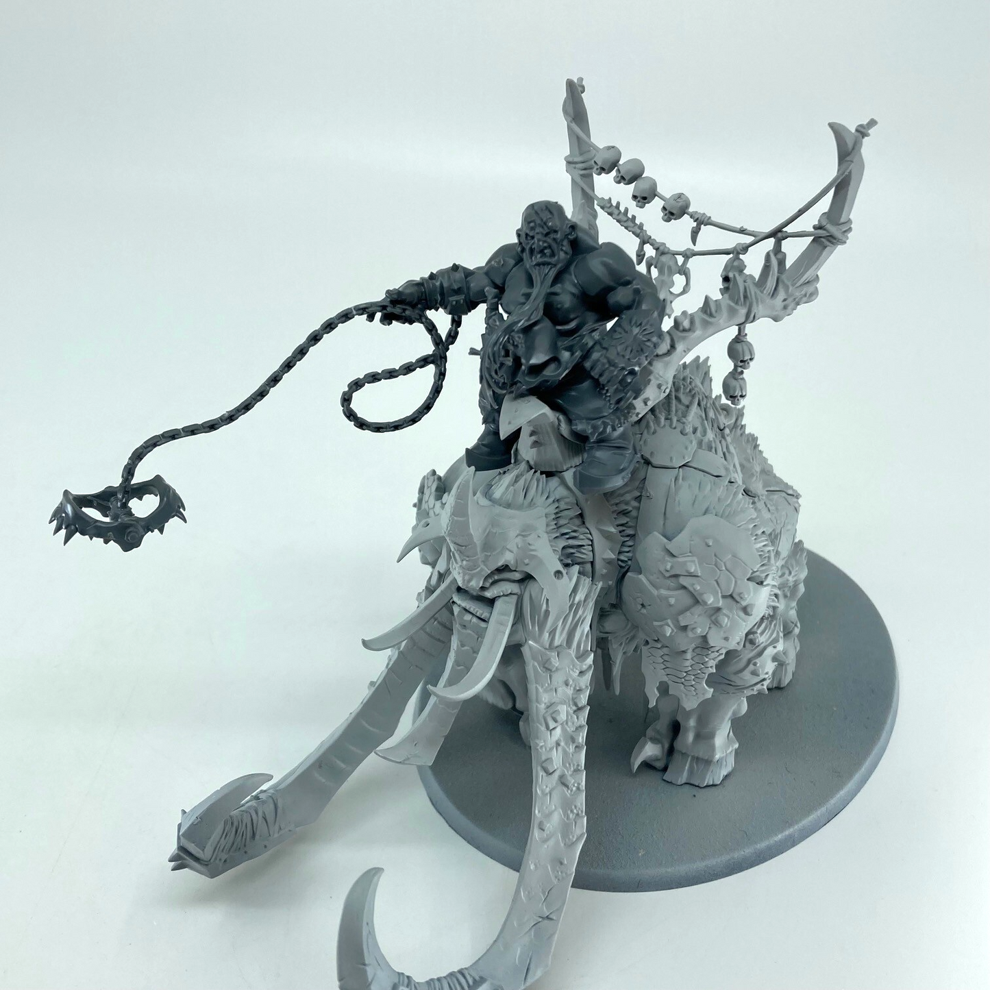 Huskard on Thundertusk Ogor Mawtribes - Warhammer Age of Sigmar (2)