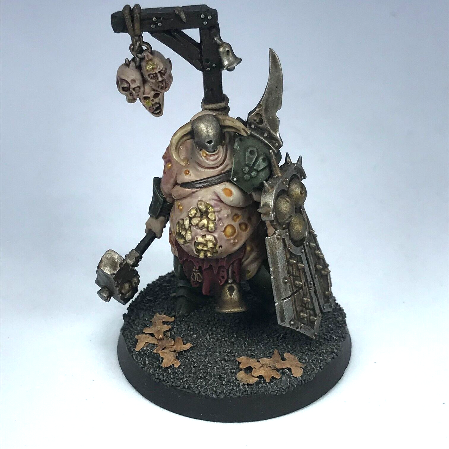 Nurgle Maggotkin Lord of Blights - Painted - Warhammer Age of Sigmar X2433