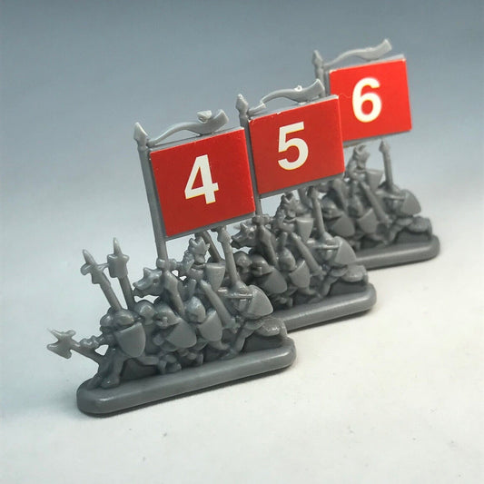 OOP Troop Regiment Unit X3 - Mighty Empires Board Game - Games Workshop X8230